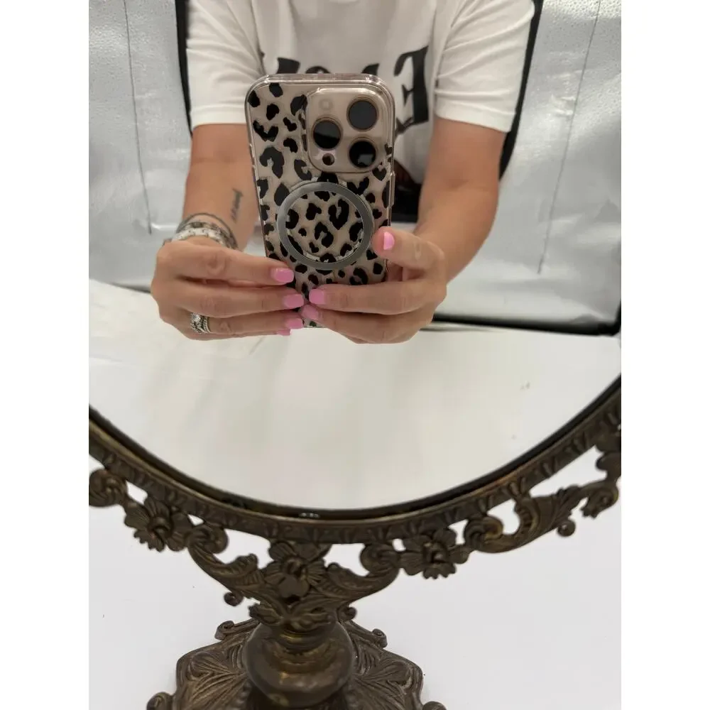 19th Century Florentina Ornate Mirror Made in Italy